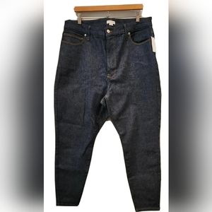 New Good American Always Fits Good Legs Skinny Jeans Plus Sz 20-26 Dark Hi Rise